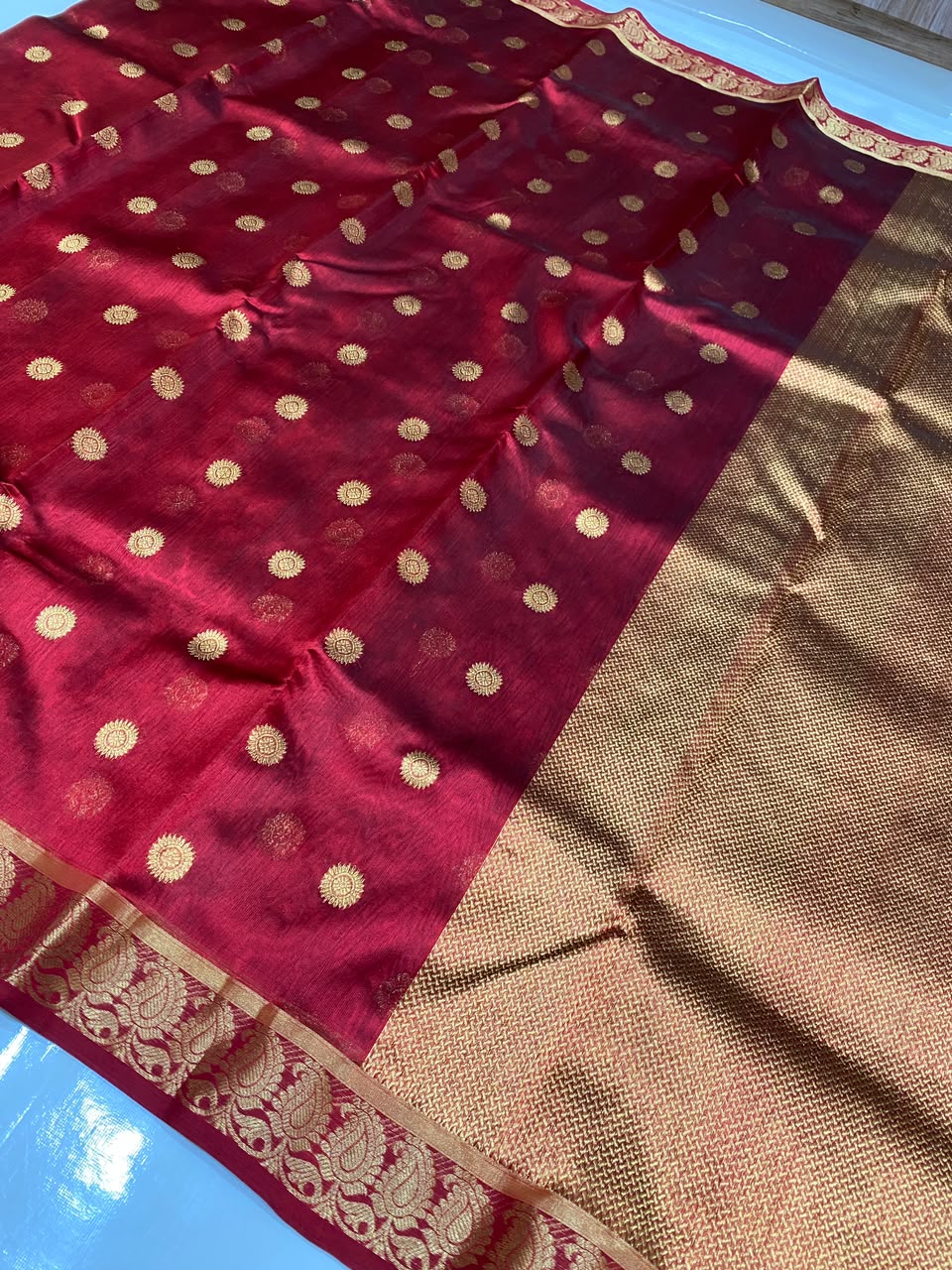 Royal pattu 1 naal Chanderi Silk Saree