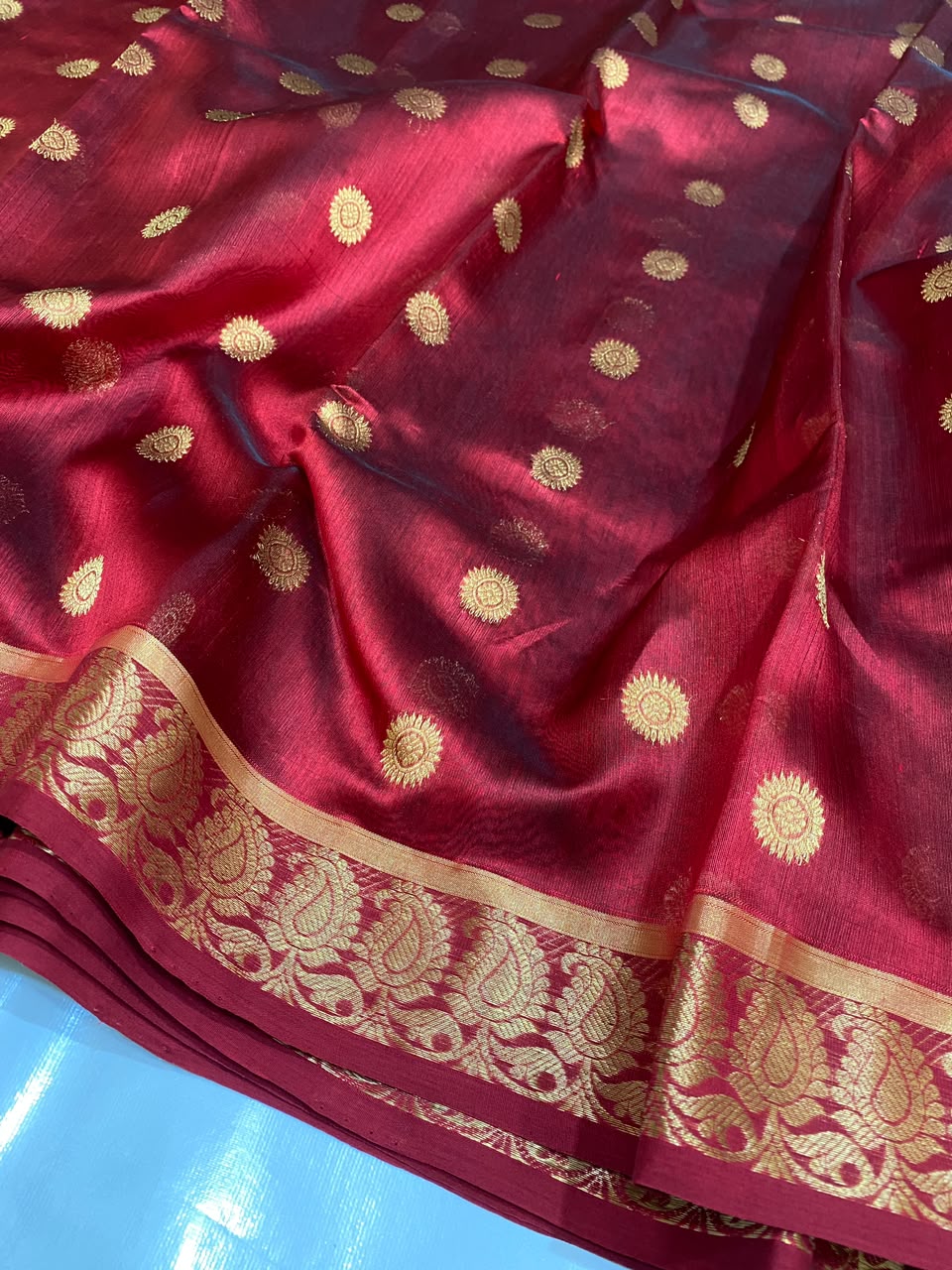 Royal pattu 1 naal  Chanderi Silk Saree